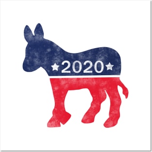 Democratic Donkey Posters and Art
